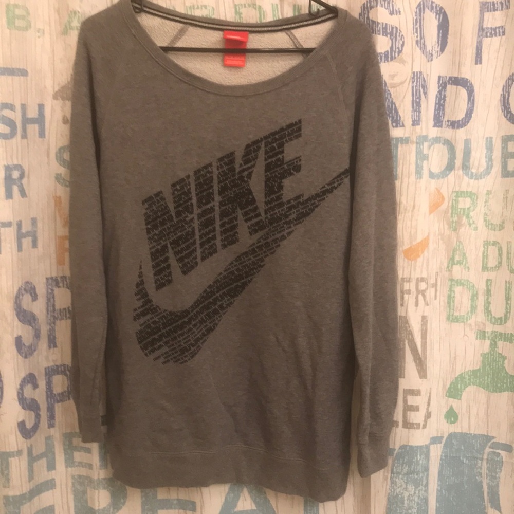 Dark Gray NIKE sweat shirt